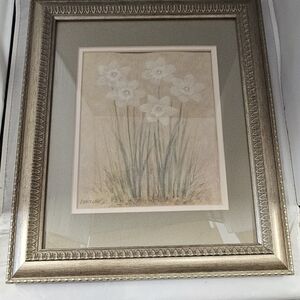Framed Floral Art Print